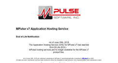 Desktop Screenshot of mpulse7.com